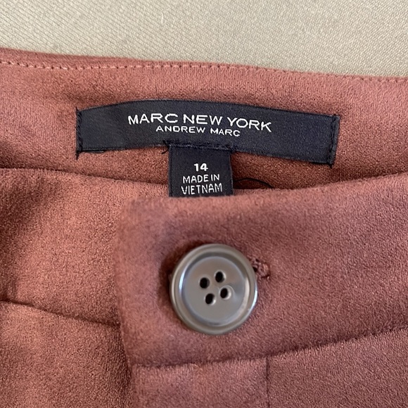 MARC New York by Andrew MARC. Flared legs Brown color size 14” Womens Pants - Picture 8 of 15